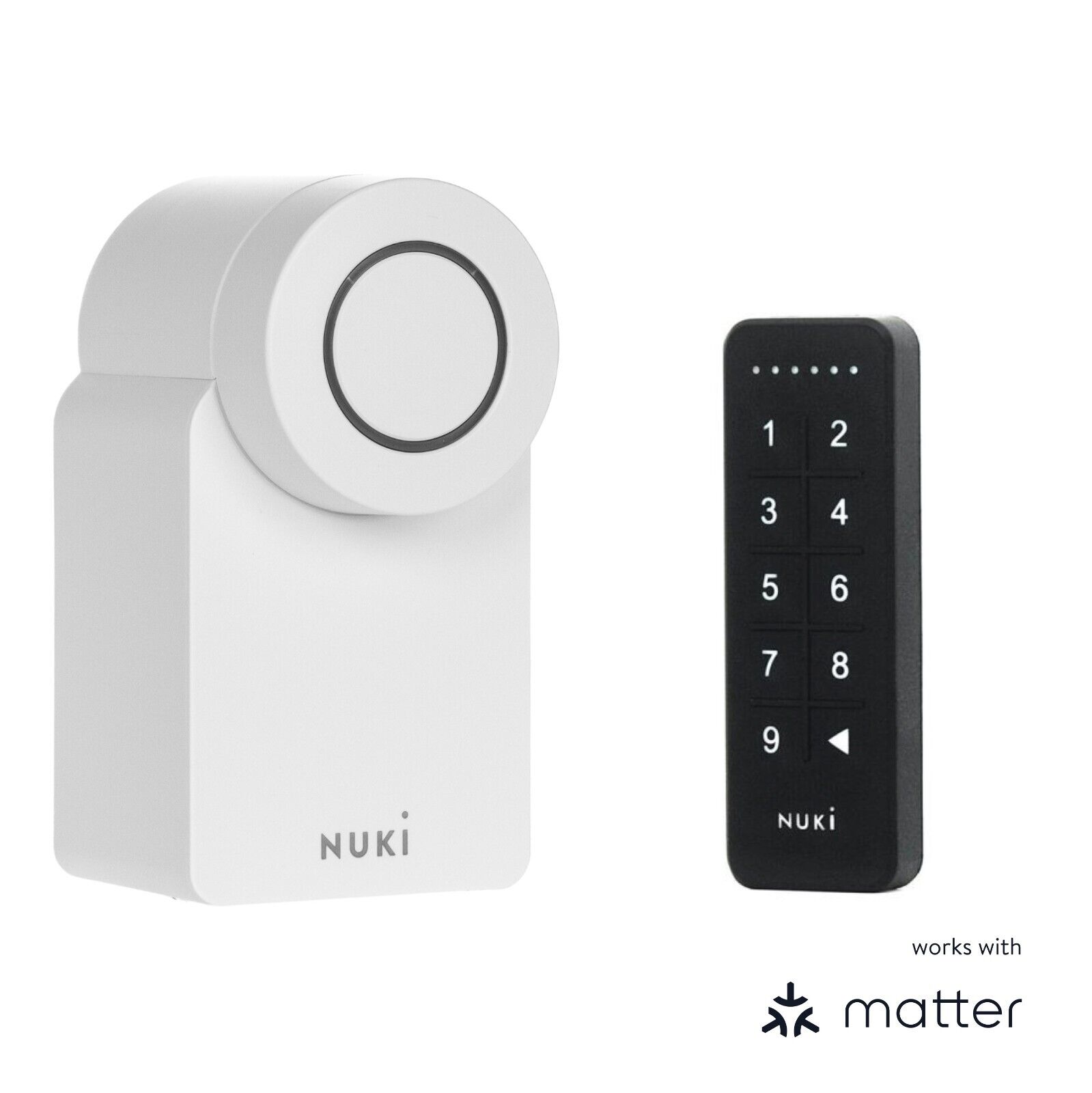 Nuki Home Set Basic - Smart Lock 4. Gen con codice tastiera serratura intelli...