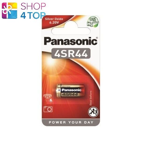 Panasonic 4SR44 Ossido D'Argento Batteria 6.2V 544 PX28 4G13 4LR44 1BL Exp 2026