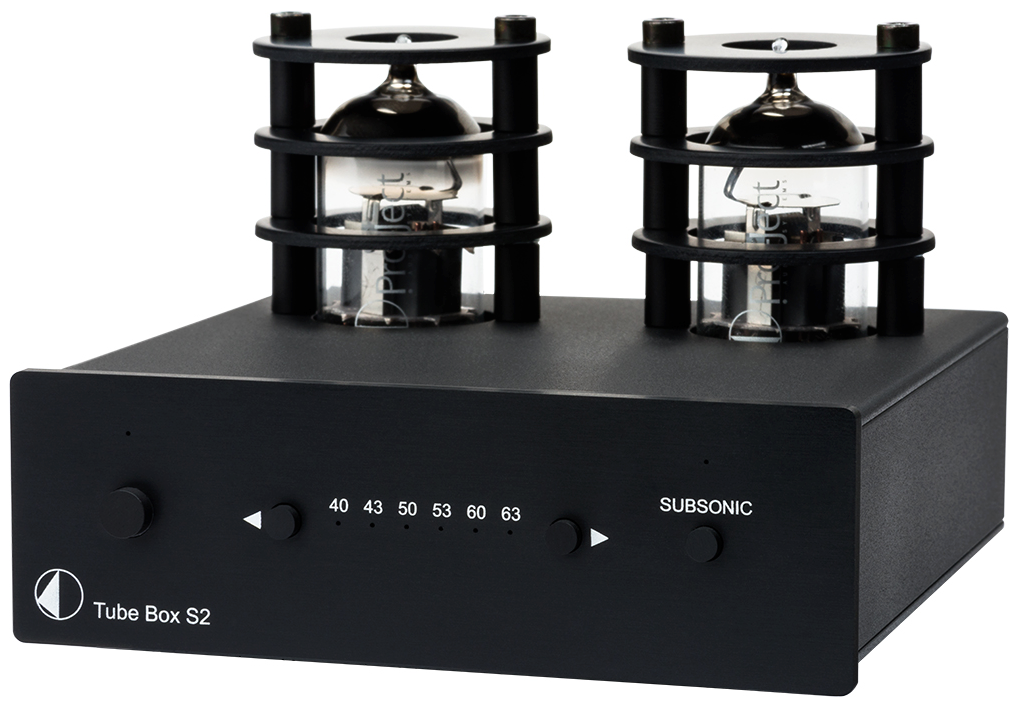PRO JECT TUBE BOX S2 BLACK STADIO PHONO MM/MC VALVOLARE NUOVO GARANZIA UFFICIAL