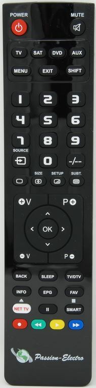 Telecomando di ricambio per SABA SA40S58N1, TV