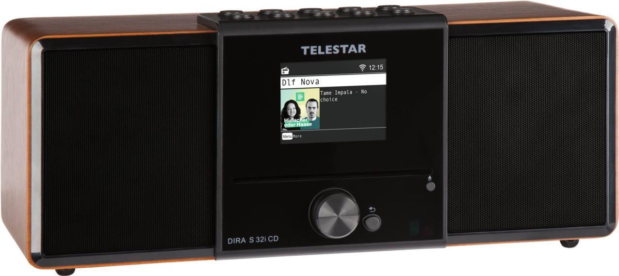 Telestar DIRA S 32i portatile analogico e digitale noce (30-320-01)