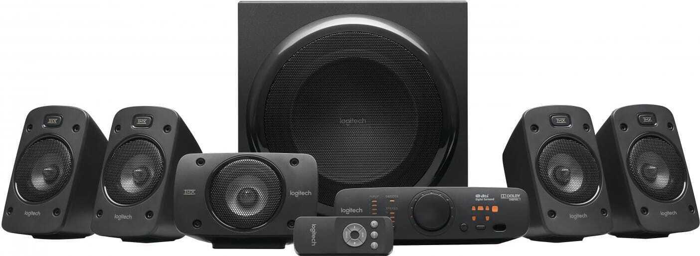 Logitech Home Theatre 5.1 Altoparlanti + Subwoofer 165W Universale Nero Z906