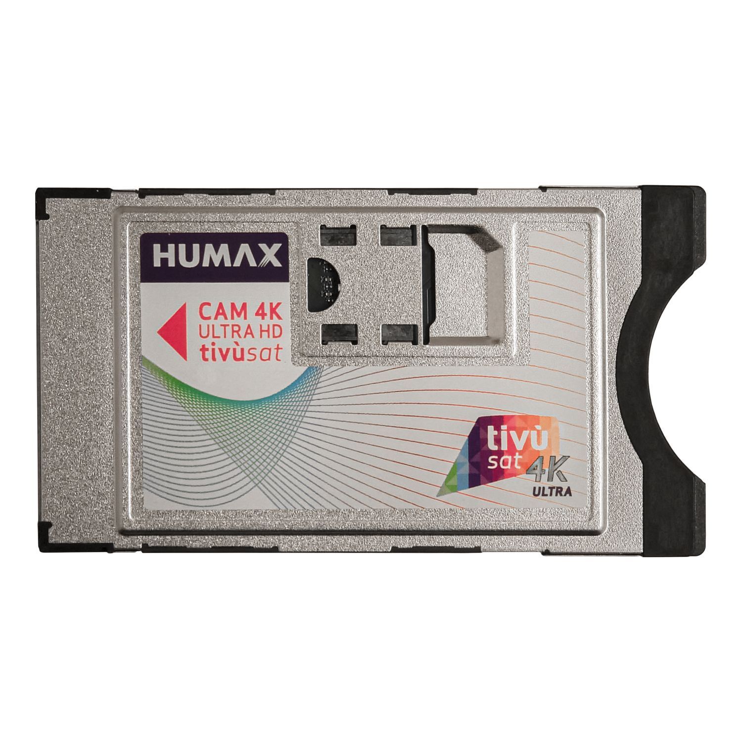 HUMAX CAM tivùsat 4K Ultra HD, smartcard tivusat inclusa, Scheda TV sat