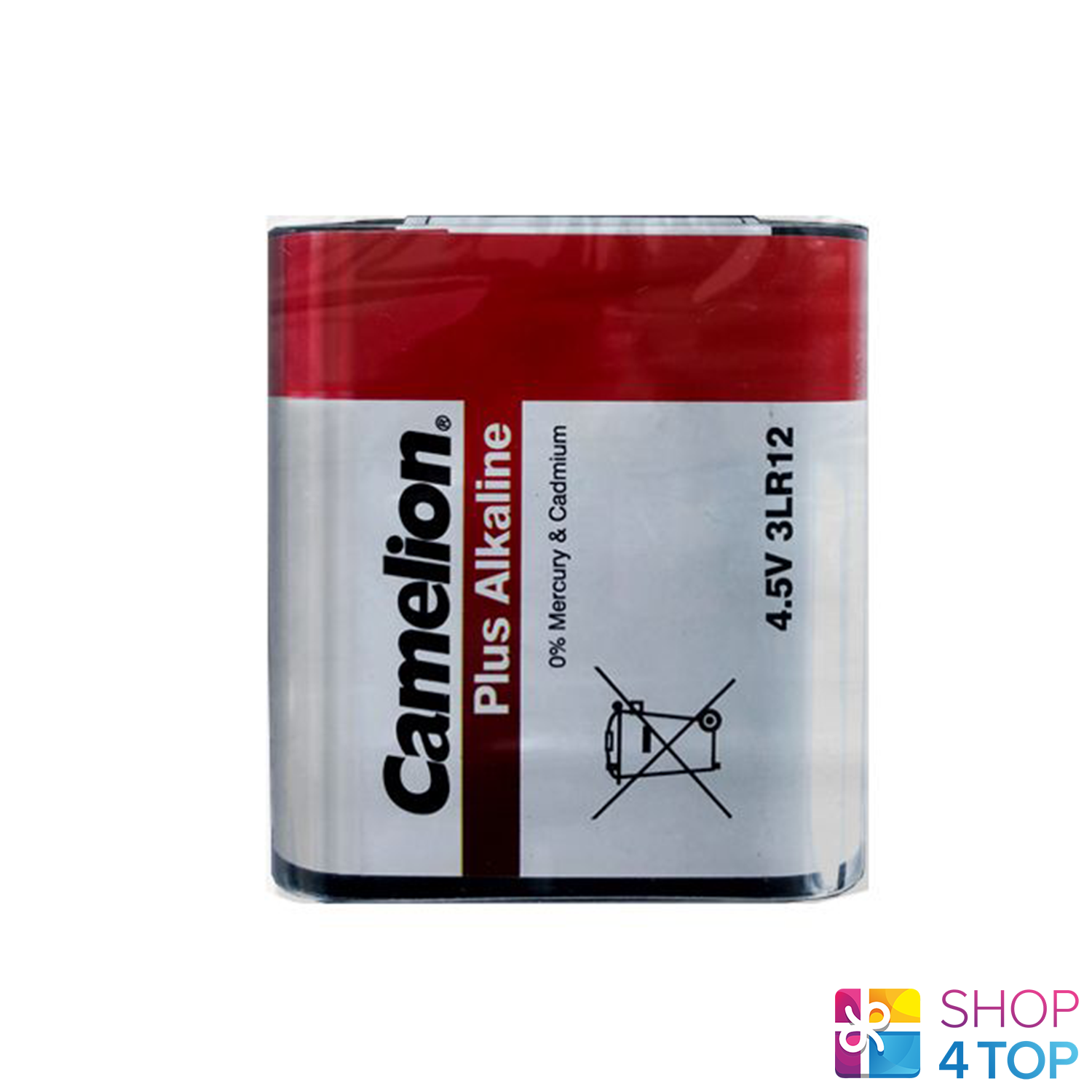 Batterie Alcaline CAMELION 3LR12 PLUS 4.5V 3000mAh 1SH 2032 NUOVE