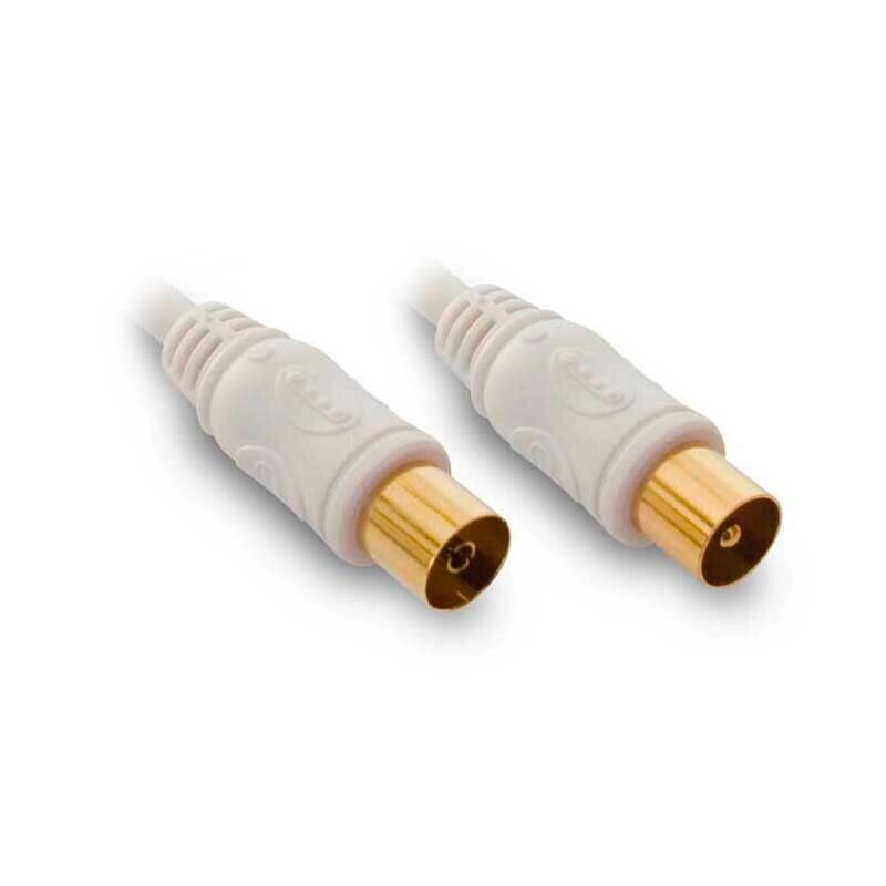 Cavo TV 9,52mm mas/fem + adattatore mas/mas 25 m