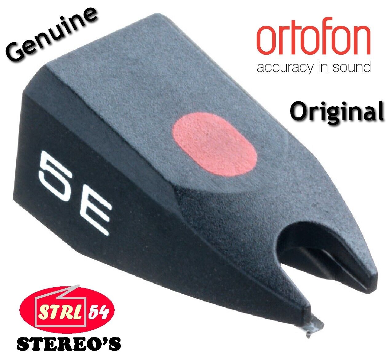 ORTOFON Original STYLUS 5E - Diamante Ellittico Per OM 5E OMB 5E OMP 5E OMT 5E
