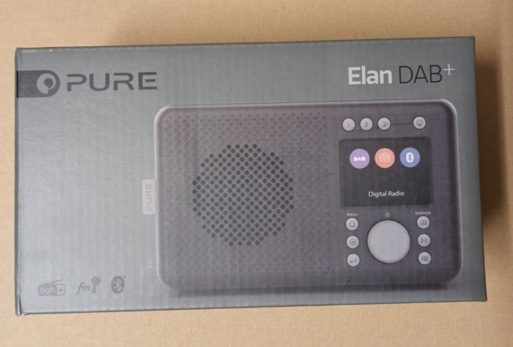PURE ELAN DAB+ CHARCOAL 248479