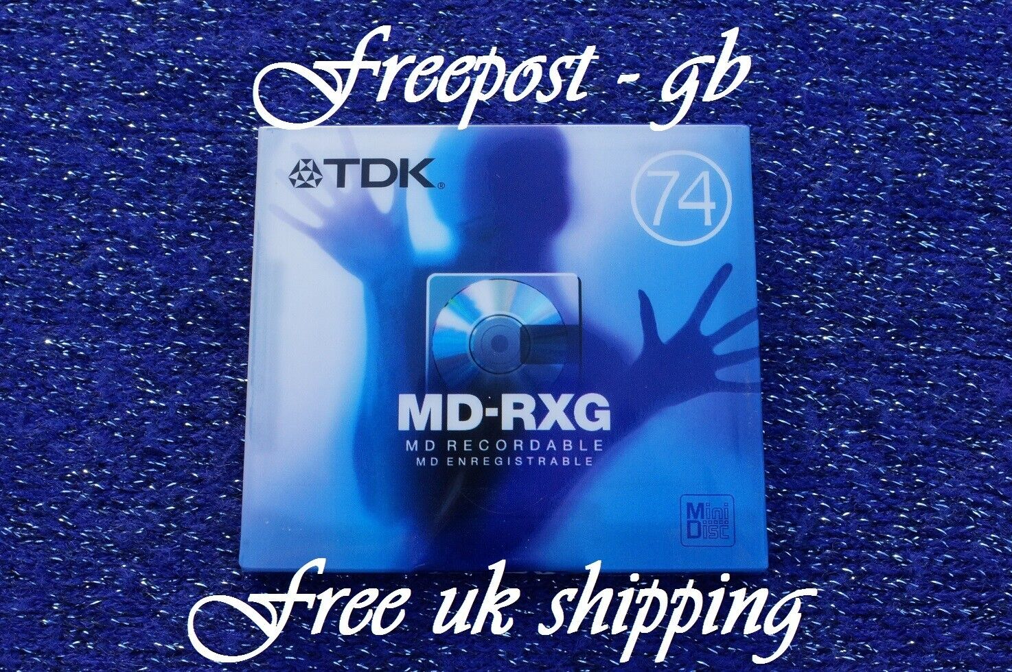 Un TDK MD-RXG 74 MINUTI Top Quality Digital Audio Minidisc - Nuovo Sigillato