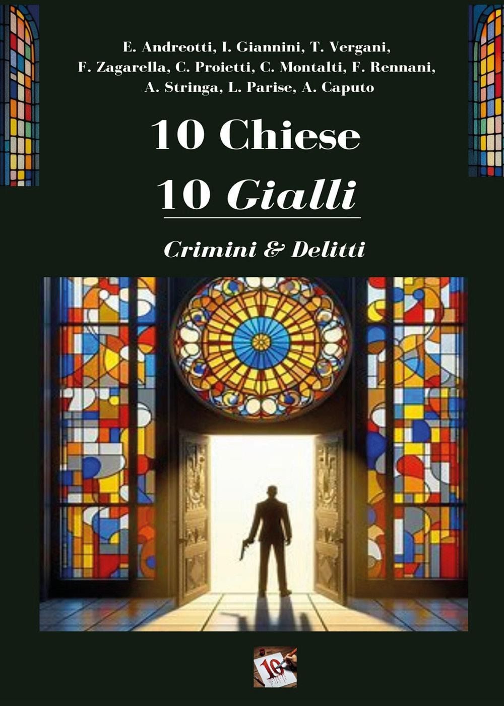 Libri 10 Chiese 10 Gialli, Crimini E Delitti