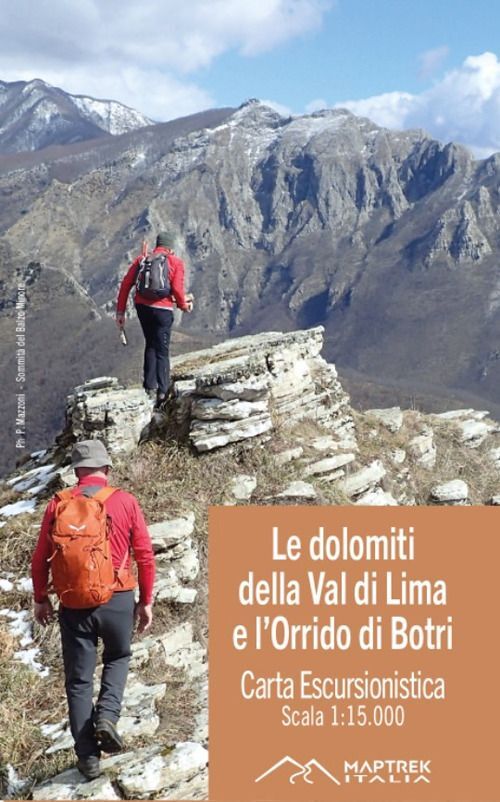 Libri Dolomiti Della Val Di Lima. Carta Escursionistica-Orrido Di Botri. Balzo N