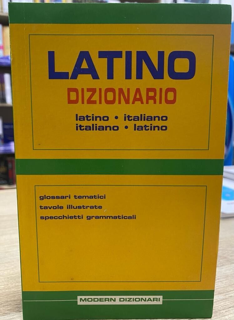 DIZIONARIO DI LATINO- Modern Dizionari - Giovanni Sponton Paolo Borgonovo