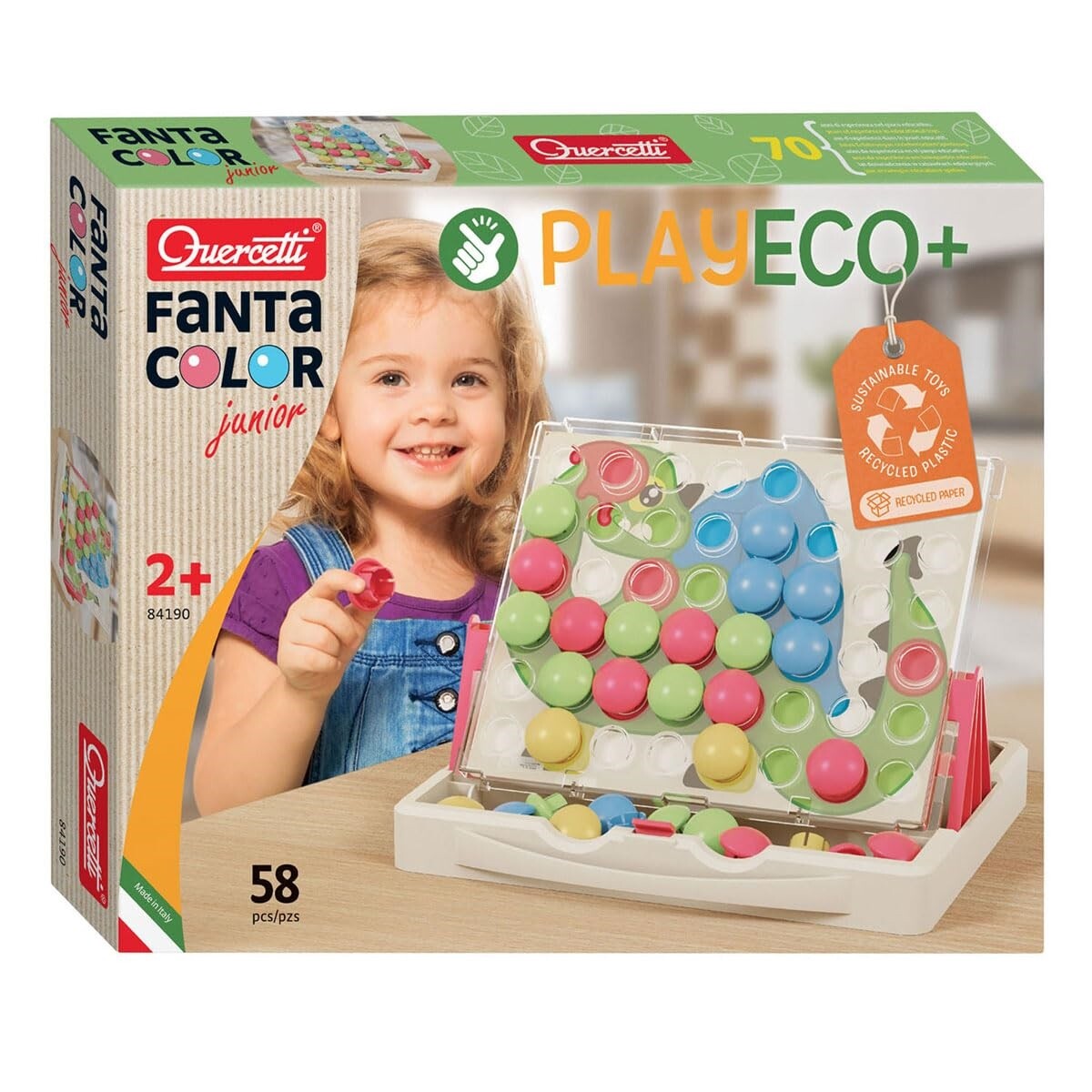 Quercetti: Fantacolor Junior Play Eco+ -