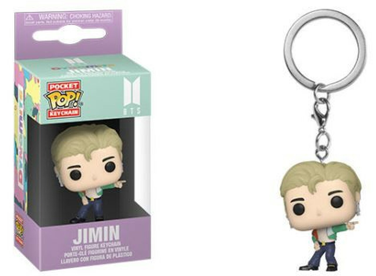 Bts: Funko Pop! Pocket Keychain - Dynamite - Jimin (Portachiavi) -