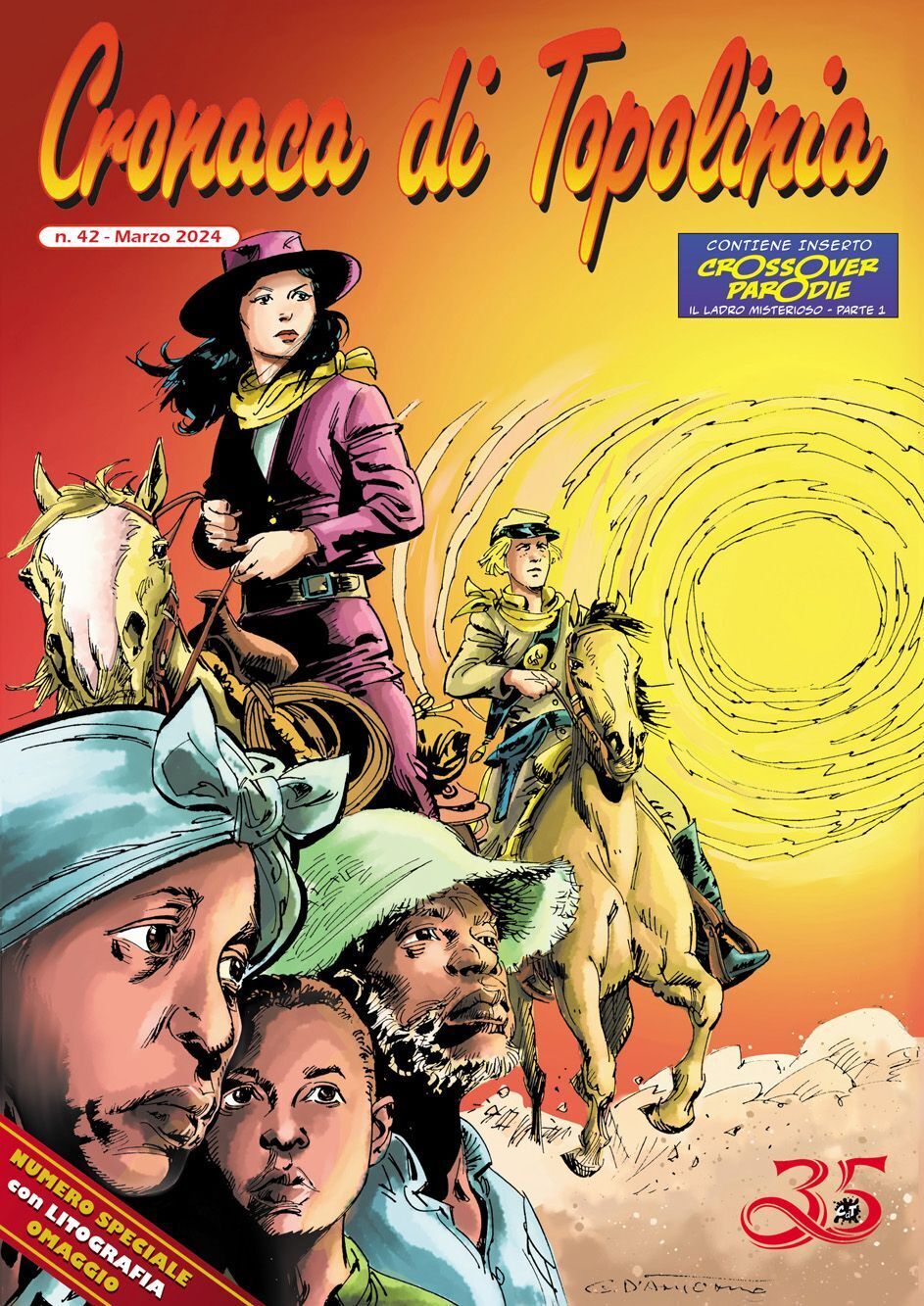Libri Cronaca Di Topolinia. Con Litografia #42