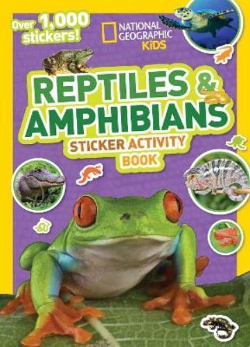National Geographic Kids Reptiles and Amphibians Sticker Activity Bo (Tascabile)