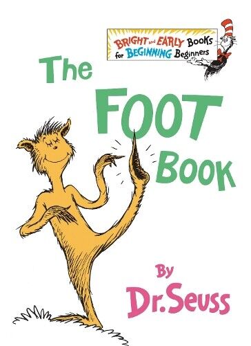 Dr. Seuss The Foot Book (Copertina rigida) Bright & Early Books