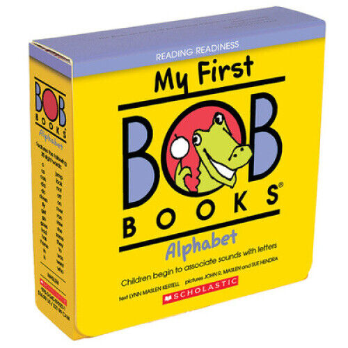 My First Bob Books - Alphabet Box Set Phonics, Letter Sounds, Ages 3 and Up,