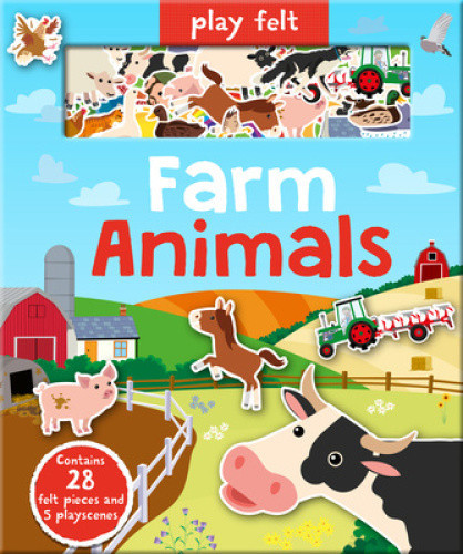Play Felt: Farm Animals (Soft Felt Play Books) by Amber Lily