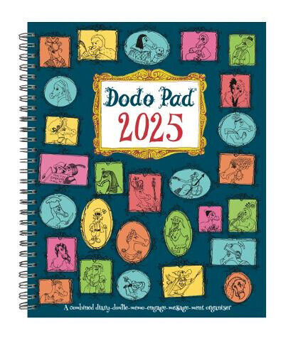 Dodo Pad Original Desk Diary 2025 - Week to View, Calendar Year Diary: A