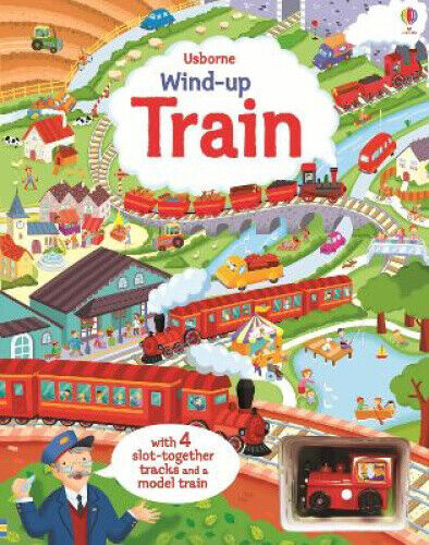 Wind-Up Train (Wind-up Books) [Board book] by Fiona Watt