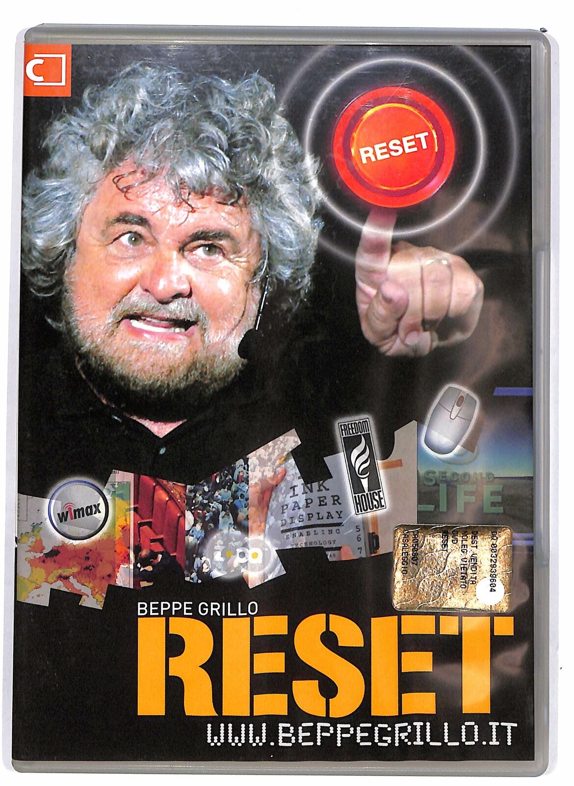 EBOND Beppe Grillo - reset - tour DVD D690123