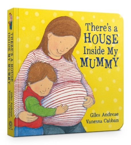 Giles Andreae There's A House Inside My Mummy Board Book (Libro di cartone)