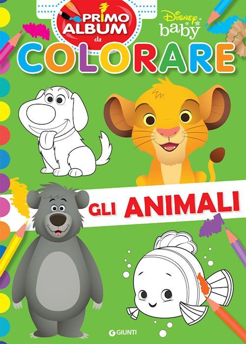 GLI ANIMALI. DISNEY BABY. EDIZ. A COLORI  - AA.VV. - DISNEY LIBRI