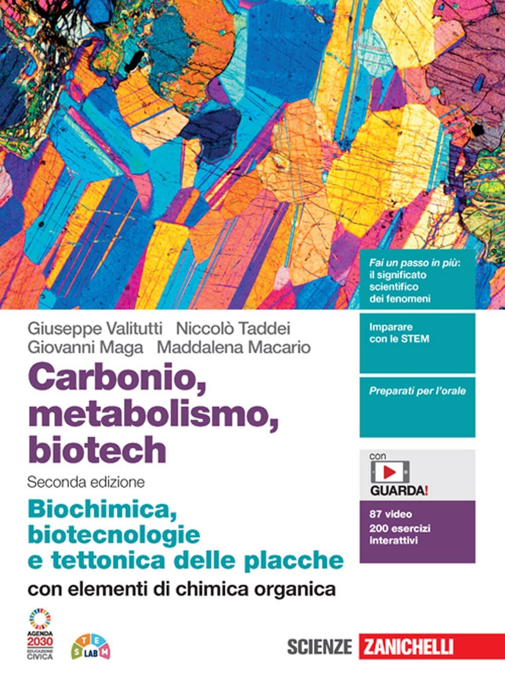9788808473738 Carbonio, metabolismo, biotech. Biochimica, biotec...tronicamente)