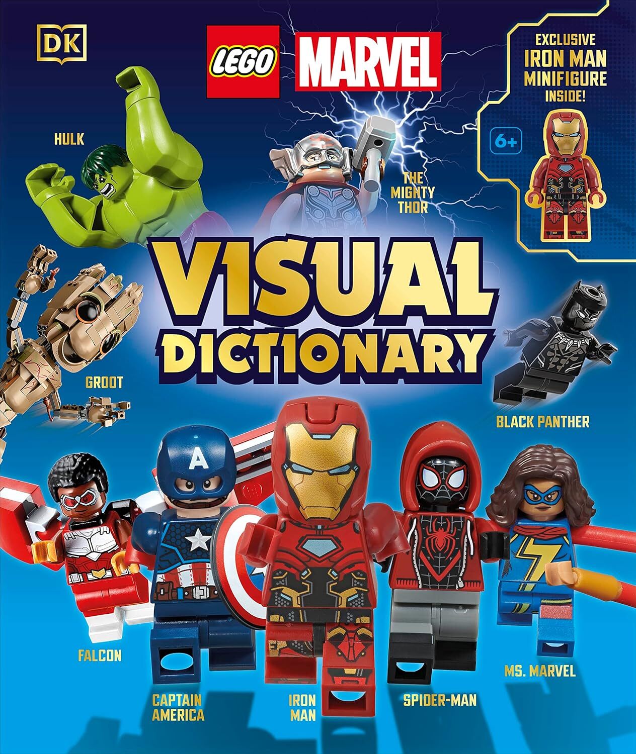 9780241621424 LEGO Marvel Visual Dictionary: With an Exclusive L...el Minifigure