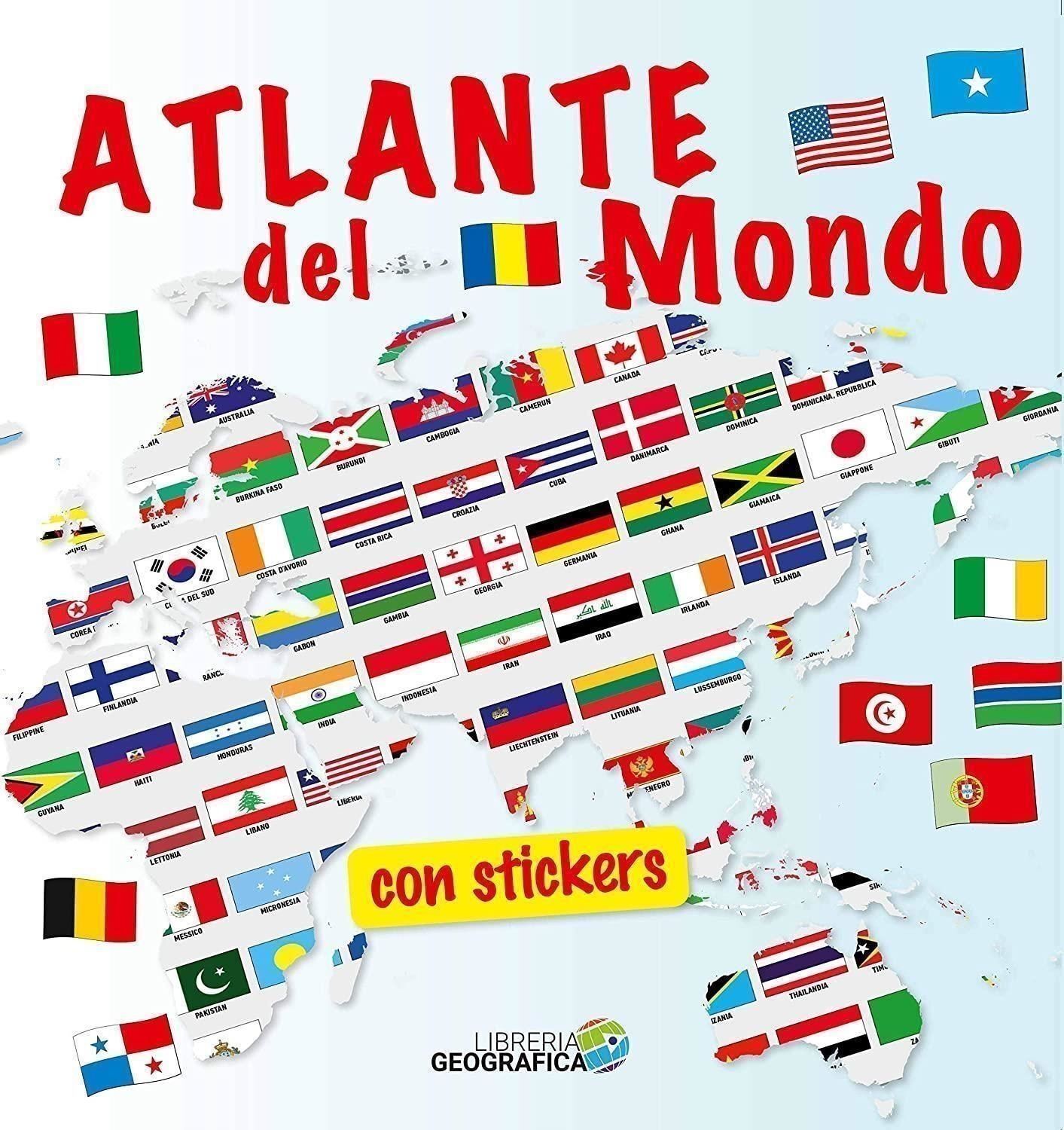 Libri Atlante Del Mondo. Con Adesivi. Ediz. A Colori