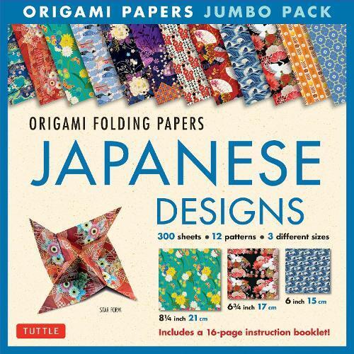 Tuttle Studio Origami Folding Papers Jumbo Pack: Japanese  (Mixed Media Product)
