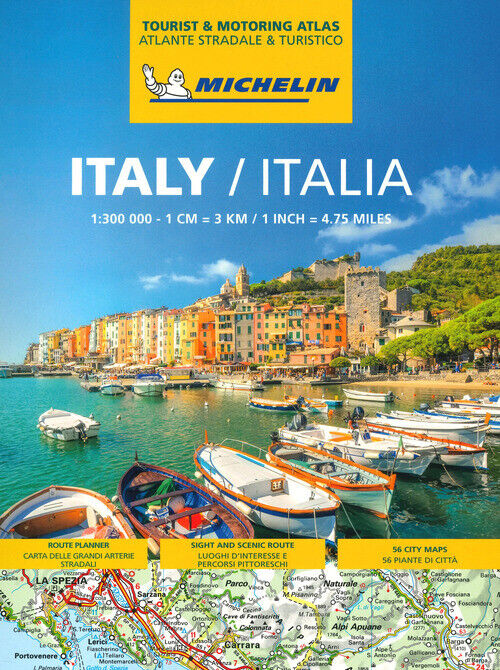 Italy. Atlas Routier Et Touristique -  - 2023