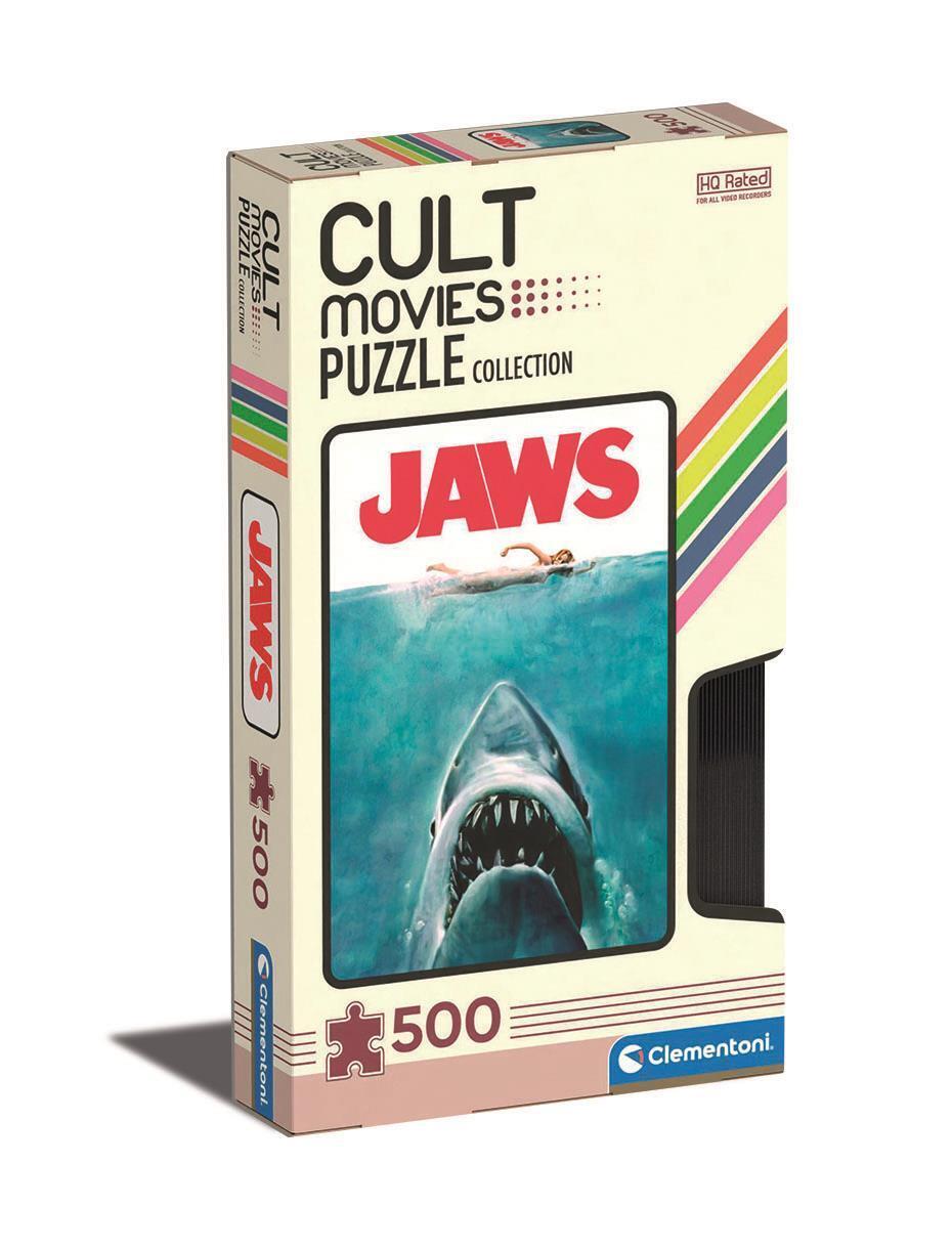 Jaws: Clementoni - Puzzle Made In Italy Cult Movies 500 Pz -