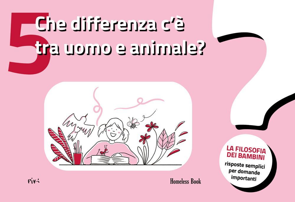 Libri Quelle Difference Entre L'homme Et L'animal? La Philosophie Des Enfants-De