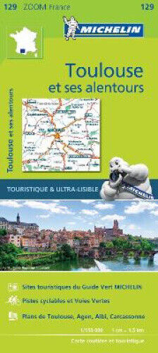 Toulouse & surrounding areas - Zoom Map 129: Map by Michelin