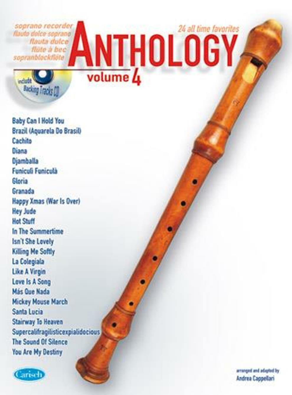 Anthology Soprano Recorder Vol. 4 + CD - Flauto dolce soprano