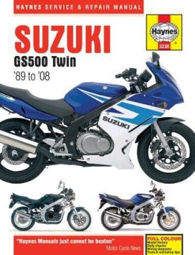 Suzuki GS500 Twins Service and Repair Manual (Haynes Service and Repair Manuals)