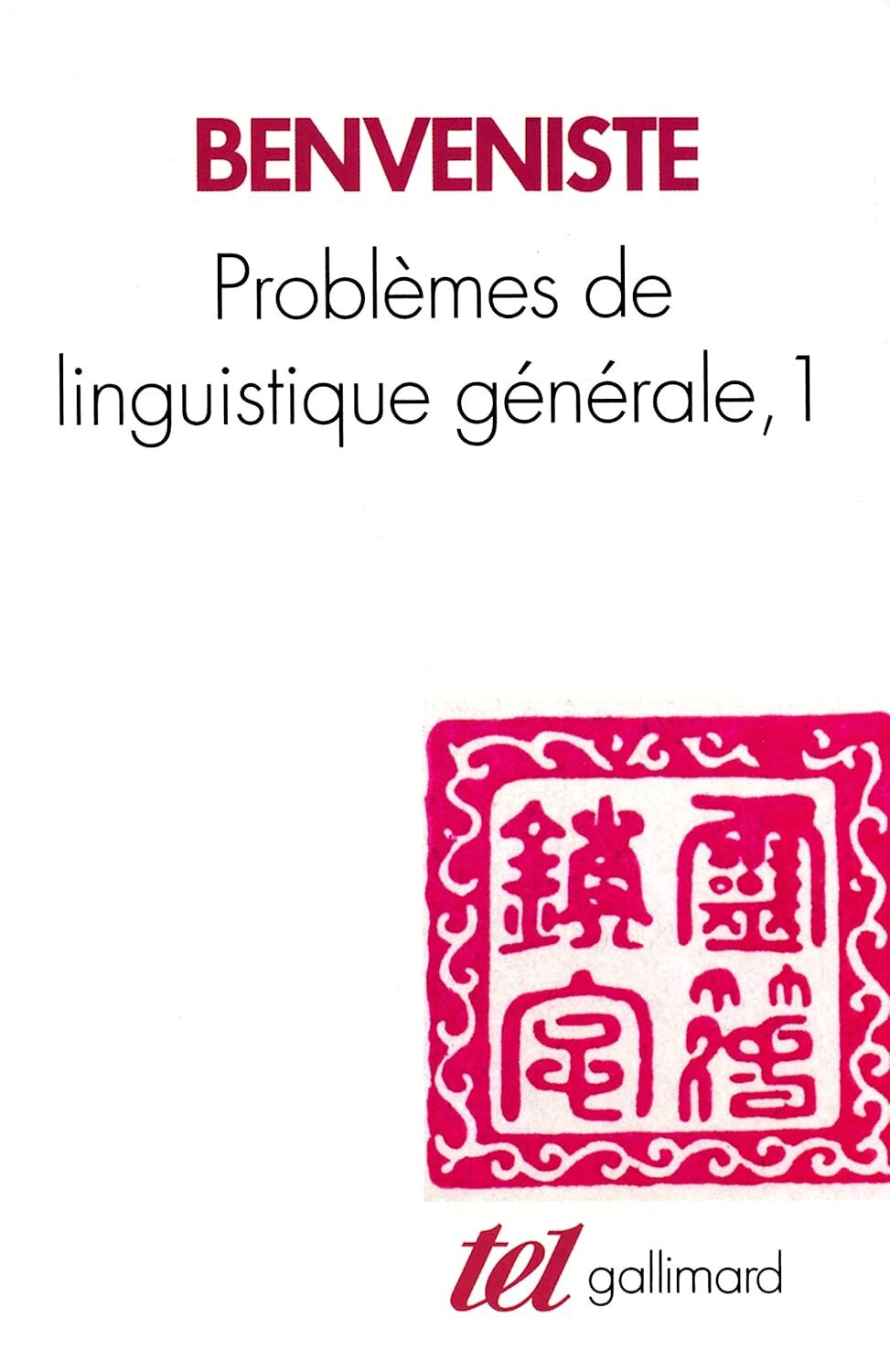 9782070293384 Tel: 1 - Emile Benvéniste