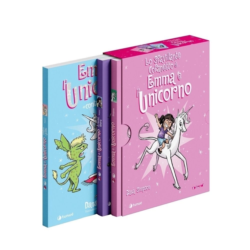 Libri Simpson Dana - Emma E L'unicorno. Box