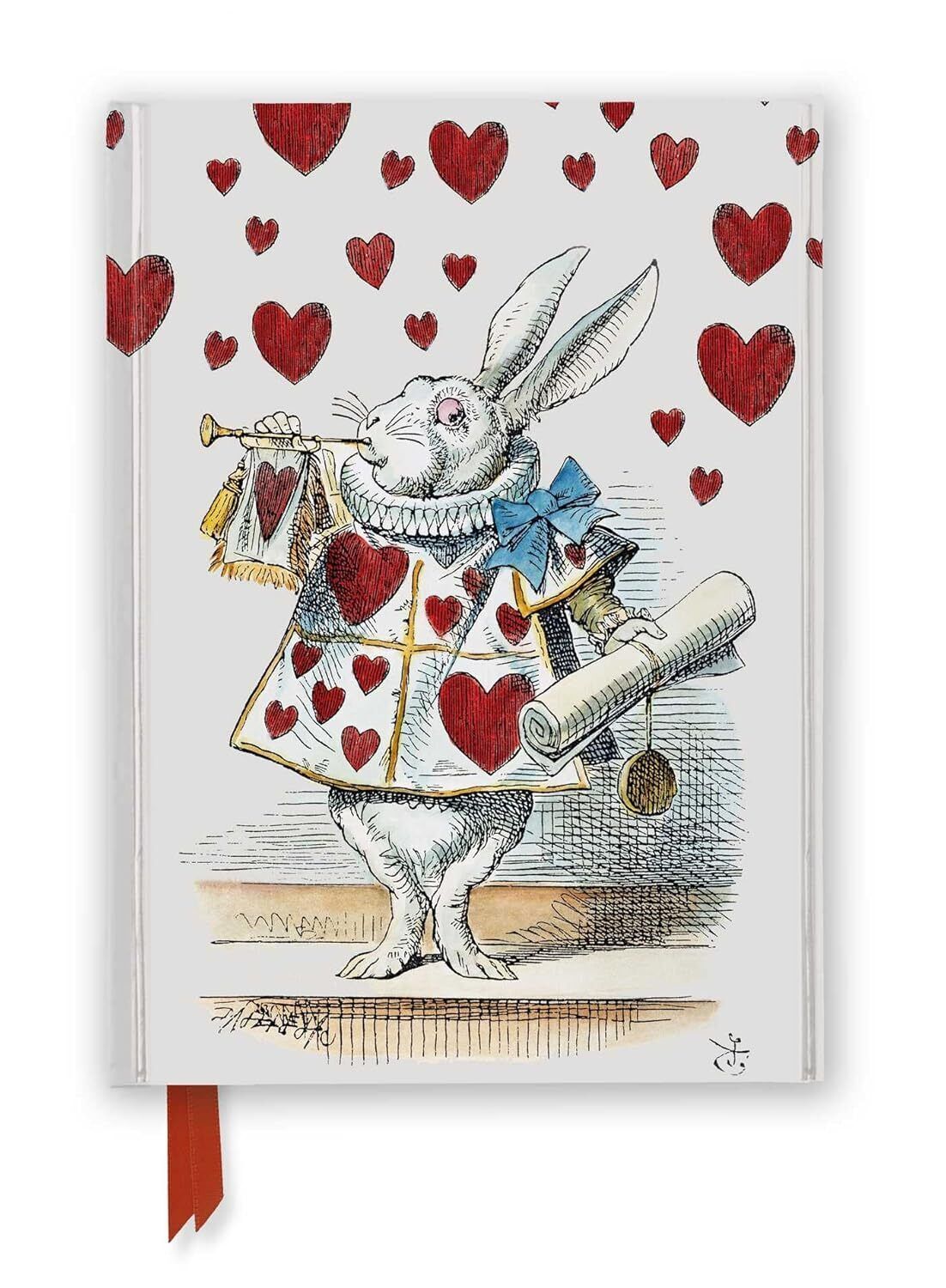9781804172896 Alice in Wonderland White Rabbit Journal - Flame Tree Studio