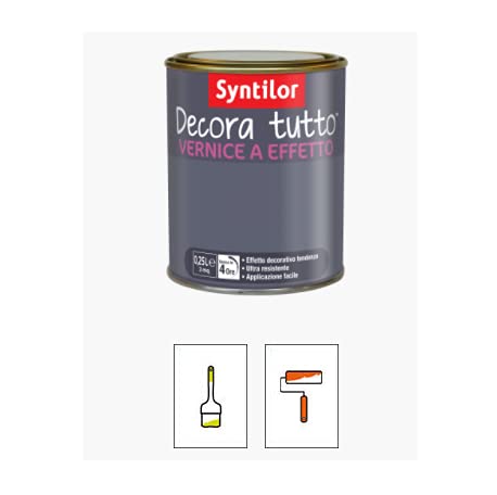 Syntilor - Decora Tutto Vernice A Effetto 0,50 Lt Incolore Opaco