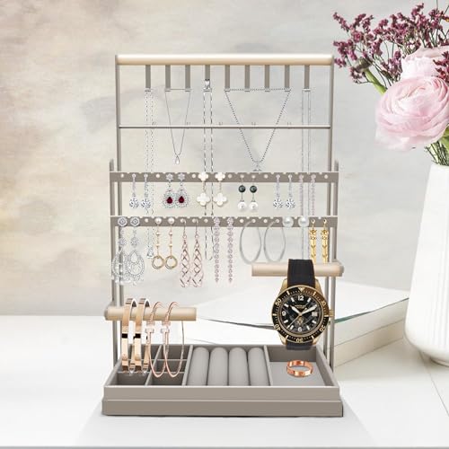 Portagioie Porta Collane, Porta Gioielli, Porta Orecchini, Porta Collane, Orecchini Anelli Catena Bracciale ,Porta Orecchini Organizer, Organizzatore