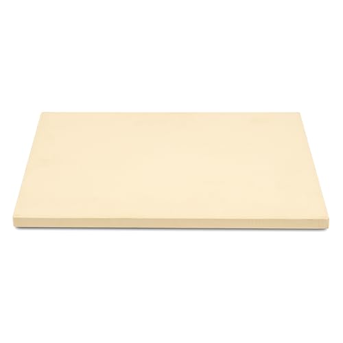 G3 Ferrari G10190 Pietra Refrattaria In Cordierite Naturale 38 X 30 Cm, Fino A 800°C, Utilizzabile In Forno, Su Barbecue E Griglie A Gas