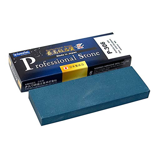Sanelli Ambrogio, Naniwa Professional Stone, Pietra Affilacoltelli Professionale, Grana Media #600, Ideale Per L'Affilatura Di Coltelli Normali, Splas