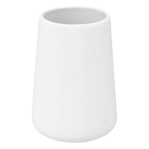 5Five - Bicchiere In Ceramica Colorama In Cotone Bianco