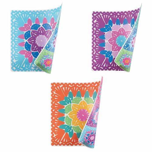Villa D'Este Home Tivoli Set 6 Tovaglietta Quadrata 37X37Cm, In Plastica Pp, Double Face, Crochet