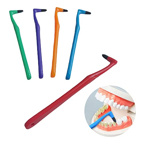Plateytr 6 Pezzi Spazzolino Tuft Da Denti Spazzolino Tuft Spazzolino Conico Spazzolino Di Saggezza,Spazzolino Da Denti Con Finitura Trapuntata Con Est