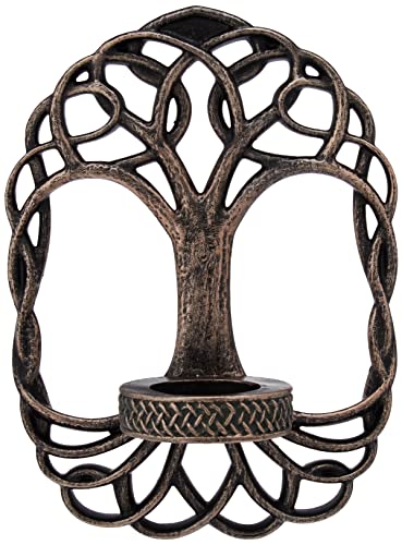 Nemesis Now D2415G6 - Portacandele Albero Della Vita, 23 Cm, Colore: Bronzo
