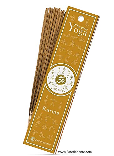 Karma Yoga Incense 10 Sticks Fiore D'Oriente 100% Natural Products