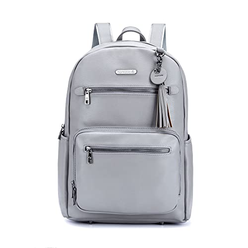 Namaste Backpack, Pelle Sintetica, Grey, Taglia Unica